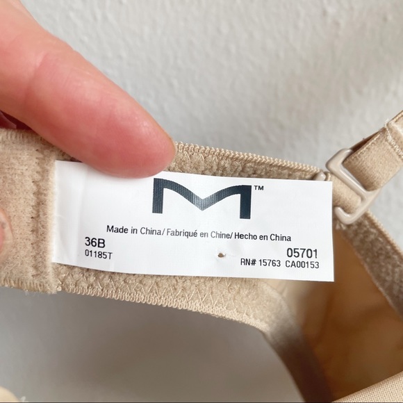 NWOT Maidenform Nude T-Shirt Bra Size 36B - Picture 5 of 6
